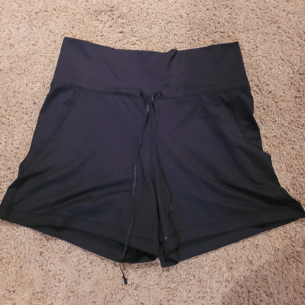 Champion Black High Waist Athletic Shorts